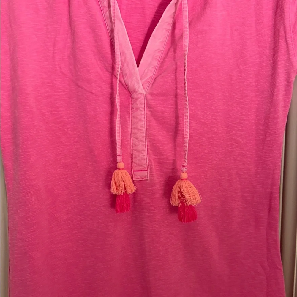 Vineyard Vines Pink Tassel Dress - Picture 3 of 3